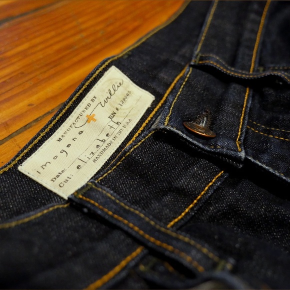 imogene + willie Elizabeth jeans, dark indigo 24r - Picture 5 of 11